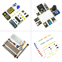 Keyestudio Yeni Ultimate Başlangıç Öğrenme Seti, Raspberry Pi 3 4 Model B/B+ için Eğitim Setiyle Birlikte Programcı Başlangıç Öğrenme Seti