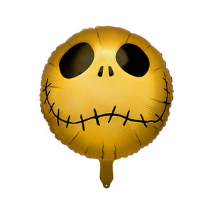 Set de Globos de Aluminio de 18 Pulgadas con Diseño de Flores para Decoración de Fiesta del Día de Muertos en México - Product Image 2