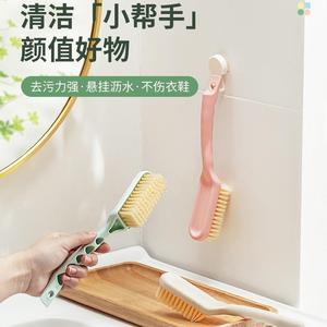 Cepillo para zapatos con mango largo, cerdas suaves de plástico para limpiar zapatos, uso diario - Product Image 5