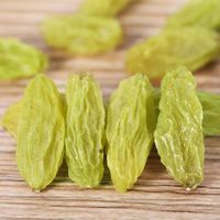 HUARAN Vente en gros d'usine Raisin doux à bas prix Raisin séché naturel pur Raisin vert séché