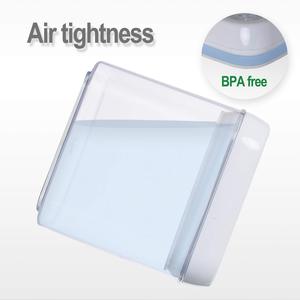 Plaza de contenedores de almacenamiento de alimentos plástico libre de BPA cereales contenedores con cerradura fácil tapas - Product Image 4