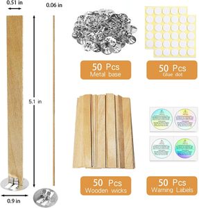 Trend Cherry Wood Crackling Sound Custom Shape Single Layer Modern Style Wooden <b>Wicks</b> Customizable Colors Sizes 16*95mm <b>Candle</b> - Product Image 2