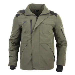 OEM ODM-Fabrik Winterwärmer Mantel wasserdichte Jagd Outdoor-Jacke wiederaufladbare Batterie beheizte Jackette