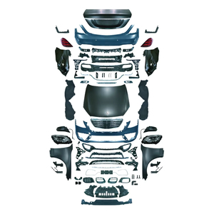 Per <span class=keywords><strong>Mercedes</strong></span> classe <span class=keywords><strong>W221</strong></span> 2006-2013 Kit di conversione completo struttura Upgrade a W222 S63 nuovo Set completo per paraurti ricambi Auto - Product Image 1