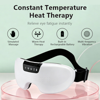 Whatnot Multifunktions-Smart-Luftkompressions-Augenmassagegerät Elektrische Entspannungs-Augenmaske Hochfrequenz-Vibrations-Augenmassagegerät