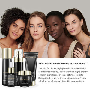 Set de Cuidado de <span class=keywords><strong>la</strong></span> Piel con Péptidos de <span class=keywords><strong>Trufa</strong></span> <span class=keywords><strong>Negra</strong></span> Premium Antienvejecimiento OEM de Bajo MOQ, Antiarrugas, Reparador e Iluminador, Nivel <span class=keywords><strong>SPA</strong></span> - Product Image 6
