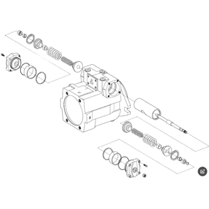 A4VG Axial Flow Hydraulic Piston <b>Pump</b> A4VG28/A4VG40/A4VG90/A4VG125/A4VG180 | Made China High 3 Stages <b>Pump</b> - Product Image 3