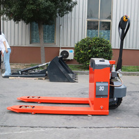Livraison rapide CE 2 tonnes transpalette électrique Batterie au lithium Transpalette électrique Roue d'entraînement Transpalette électrique à vendre