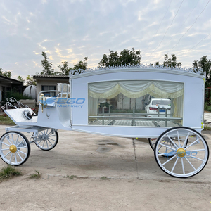 Carroza Fúnebre de Lujo 2025, Vehículo Nuevo, Remolque de Carruaje Tirado por Caballos, Carroza Fúnebre - Product Image 6