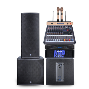 Morin LA-212C Ngoài Trời 1000 Người Sử Dụng Hệ Thống Âm Thanh Kép 12 Inch Loa Với 18 Inch Loa Siêu Trầm Hoạt Động Được Xây Dựng Trong Bộ Khuếch Đại DSP - Product Image 5