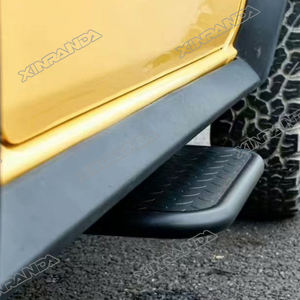 Mini protection <span class=keywords><strong>de</strong></span> <span class=keywords><strong>seuil</strong></span> latéral en aluminium <span class=keywords><strong>noir</strong></span> Offre Spéciale pour Suzuki Jimny 3 portes JB74 2019-2023 - Product Image 4