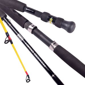 Kit de canne à pêche en fibre de verre avec poignée EVA pour la pêche aux leurres, au poisson-chat, au <span class=keywords><strong>carpe</strong></span> crucian, au marlin, au snapper, au requin, canne spinning en 2 sections - Product Image 4