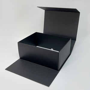 Trong kho phẳng vận chuyển một mảnh Flip-Top gấp hộp cứng dày cho mũ quá khổ quần áo lưu trữ nến bao bì Quà Tặng - Product Image 4