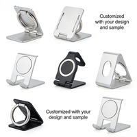 Soporte Giratorio de Aluminio de 360 Grados Hecho a Medida para Teléfono y Tableta con Mecanizado CNC