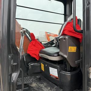 Mini-excavatrice sur chenilles hydraulique Hitachi ZX55 d'origine japonaise, 5 tonnes, modèle 2021, PLC, bon prix, excavatrices d'occasion - Product Image 3