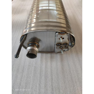 Silencieux d'échappement en acier inoxydable poli miroir de 1,5 mm d'épaisseur avec garantie d'un an pour Land Cruiser LX470 4,7 L de 1998 à 2007 - Product Image 3