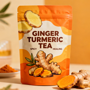 Sacchetti Personalizzati con Zip per Alimenti in Polvere, Tè, Caffè, Buste Richiudibili con Zip - Product Image 4