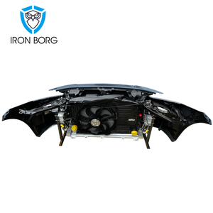 Kit de Radiador para <span class=keywords><strong>BMW</strong></span> Serie <span class=keywords><strong>1</strong></span> F40 128ti <span class=keywords><strong>2022</strong></span>, Sistema de Refrigeración con Ventilador Electrónico, Condensador de Aire Acondicionado, Parachoques Delantero, Kit Completo Original Usado - Product Image 5