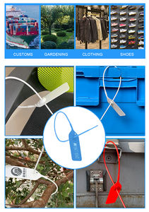 Sceaux en plastique inviolables ZL-450mm, spécialement conçus pour le jardinage, <span class=keywords><strong>la</strong></span> <span class=keywords><strong>banque</strong></span>, <span class=keywords><strong>la</strong></span> logistique, les conteneurs et plus encore - Product Image 6