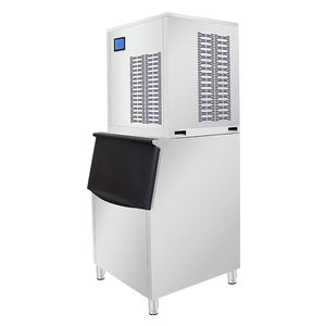 Vendita diretta della fabbrica 200kg per alimenti di mare o ristorante, produttore di fiocchi di ghiaccio in acciaio inossidabile con logo personalizzato - Product Image 3