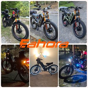 Nouveau design, vélo de montagne électrique haute performance 60v 5000W, puissant, pour adultes, vélo électrique tout-terrain - Product Image 4