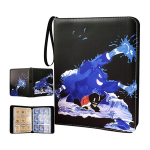 <span class=keywords><strong>Album</strong></span> de <span class=keywords><strong>cartes</strong></span> de dessins animés à quatre compartiments, pages à feuilles mobiles à quatre ou neuf compartiments, fermeture éclair en PU <span class=keywords><strong>pour</strong></span> le rangement des <span class=keywords><strong>cartes</strong></span> <span class=keywords><strong>Pokémon</strong></span> - Product Image 1
