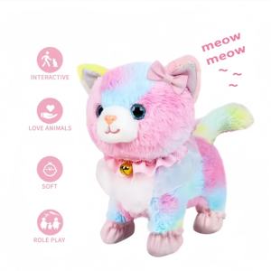 EPT all'ingrosso per bambini telecomando peluche giocattolo elettronico interattivo per camminare e abbaiare giocattolo animale gatto giocattolo - Product Image 2