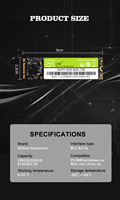 قرص صلب داخلي BR ssd m.2 sata سعة 128 جيجابايت 256 جيجابايت 512 جيجابايت 1 تيرابايت محرك أقراص صلبة ssd m2 sata 2280