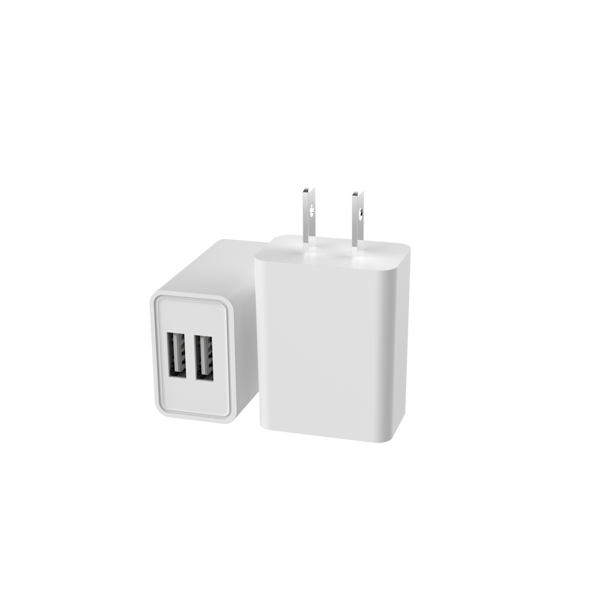 USB Wall Charger 5V 2.1Amp Dual Port Quick Charger Adapter Plug for iPhone for Samsung/LG/HTC/Huawei/Moto/Kindle