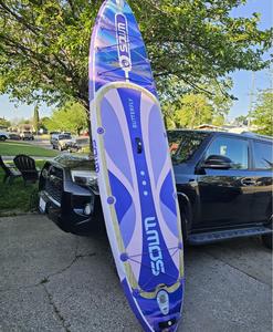 OEM 11'*33''*6'' ซัพบอร์ดแบบเป่าลมพร้อมโลโก้สั่งทำพิเศษ บริการดรอปชิปปิ้ง  กระดานยืนพายแบบเป่าลม รุ่น SW01 ราคาโรงงาน ยอดนิยม - Product Image 1