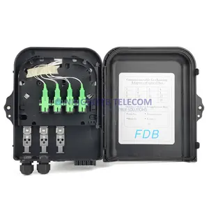 FTTH Outdoor 8 port Fiber Optic Distribution Box ODP CAJAS NAP DE 8 PUERTOS Waterproof Box with 1x8 Optical Splitter