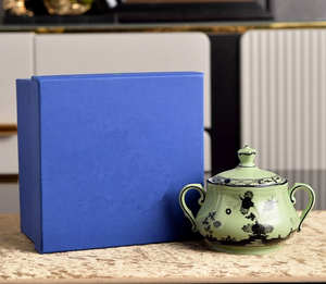 Juego de Tazas y Platos de Cerámica Vintage de Estilo Rústico Europeo, Ecológico, para Té y Café, con Diseño Floral, para la Tarde - Product Image 3