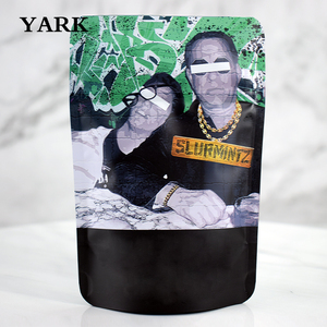 3,5G 7g 14g 28G Bolsa Doypack de plástico personalizada a prueba de olores 3,5 gramos Bolsas Mylar con <span class=keywords><strong>mi</strong></span> logotipo - Product Image 4