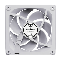 Ventilateur de boîtier PC de bureau ARGB XINMAI OEM 12 cm, ventilateur de refroidissement CPU 5V 3 broches, radiateur en plastique, refroidisseur de châssis d'ordinateur pour le refroidissement de l'ordinateur