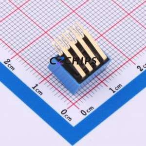 DA-4-B-T DIP Switch Through hole Component (THT),P=2.54mm Switch Piano Key Single Pole Single Throw 4 2.54mm - Product Image 2