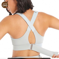 Sujetador Deportivo con Tirantes Ajustables y Cierre Trasero, Último Modelo, Tallas XS-4XL, Ropa Deportiva para Mujer, Talla Grande, Sujetador de Yoga Mágico
