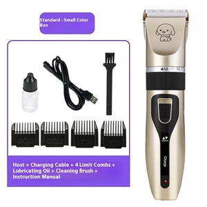 कम शोर रिचार्जेबल पर्यावरण के अनुकूल पालतू ग्रोमिंग क्लिपर सेट कुत्तों के लिए प्लास्टिक ब्लेड छोटे जानवरों को काटने वाले नाखून के ग्रोमिंग - Product Image 5