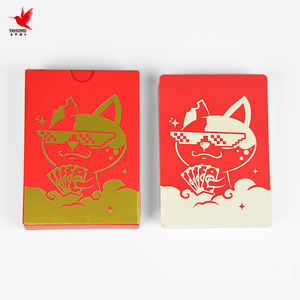 Cartes à jouer personnalisées pour poker Images Teal Pvc Poker Cartes à jouer imprimées Design personnalisé <span class=keywords><strong>Casino</strong></span> Poker Card Deck - Product Image 4