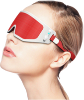 Masque oculaire chauffant massant en graphène, dispositif de massage flexible, protection des yeux, masque de sommeil, blocage de la lumière