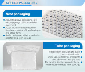 निर्माता प्रीमियम ग्लास सिरिंज बोरोसिलिकेट एंटी रिसाव खाली ग्लास सिरिंज लैब के उपयोग के लिए - Product Image 4