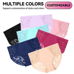 Culotte Gainante Morcoda en Coton et Dentelle de Haute Qualité Vente en Gros Échancrée Grande Taille Imprimée à Bas Prix Personnalisable avec Ouverture - Product Image 3