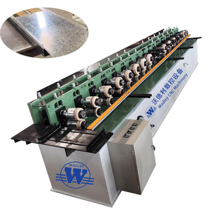 Door Frame Guide Rail C Channel U Profile Making Machine Framing Machine <b>Shutter</b> Door Guide Rail Roll Forming Machine - Product Image 2