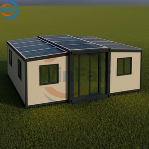 WinFair Solaire Portable Vivre Pliable <span class=keywords><strong>Pas</strong></span> <span class=keywords><strong>Cher</strong></span> Conteneur Maison Modulaire Prêt Maisons Modernes Préfabriquées 20Ft <span class=keywords><strong>Villa</strong></span> Maisons Préfabriquées - Product Image 2