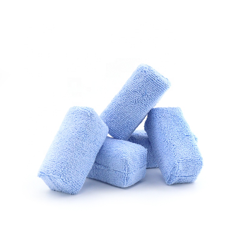 CR оптовая цена микрофибра аппликаторы для автомобиля керамического покрытия