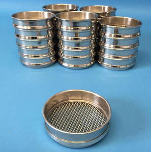 食品グレードステンレス鋼製粉ふるい 試験ふるい 土壌ふるい 実験室用 ISO3310 8インチ 200mm 試験ふるい 土壌試験ふるい 砂ふるい - Product Image 5