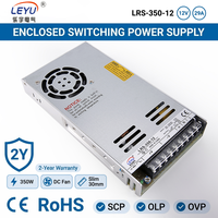 Alimentation à découpage 350W 12V série LRS-350 AC/DC, type fermé, SMPS, pour automatisation industrielle, imprimante 3D LED, LEYU Aluminium
