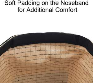 Free sample <b>Horse</b> Feed Bag,Heavy Duty <b>Muzzle</b> Feed Bag with Adjustable Strap,Comfort Neck Pad,Nose Pad and Double - Product Image 5