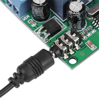 Module de relais de télécommande avec décodeur de signal sonore DTMF 4 canaux MT8870 AD22B04 12V DC pour PLC et maison intelligente avec câble 3,5 mm B417