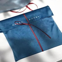 Kantong Serut Kanvas Alami dengan Logo Custom 2024, Kantong Bantal Muslin Calico, Dompet, Tas, Kantong Debu