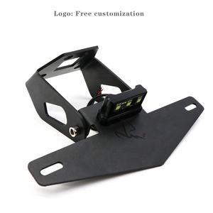 Support de cadre de plaque d'immatriculation de moto en acier inoxydable pour <span class=keywords><strong>Kawasaki</strong></span> <span class=keywords><strong>Z400</strong></span> Ninja250 Ninja400 <span class=keywords><strong>2018</strong></span> 2019, vente en gros - Product Image 5